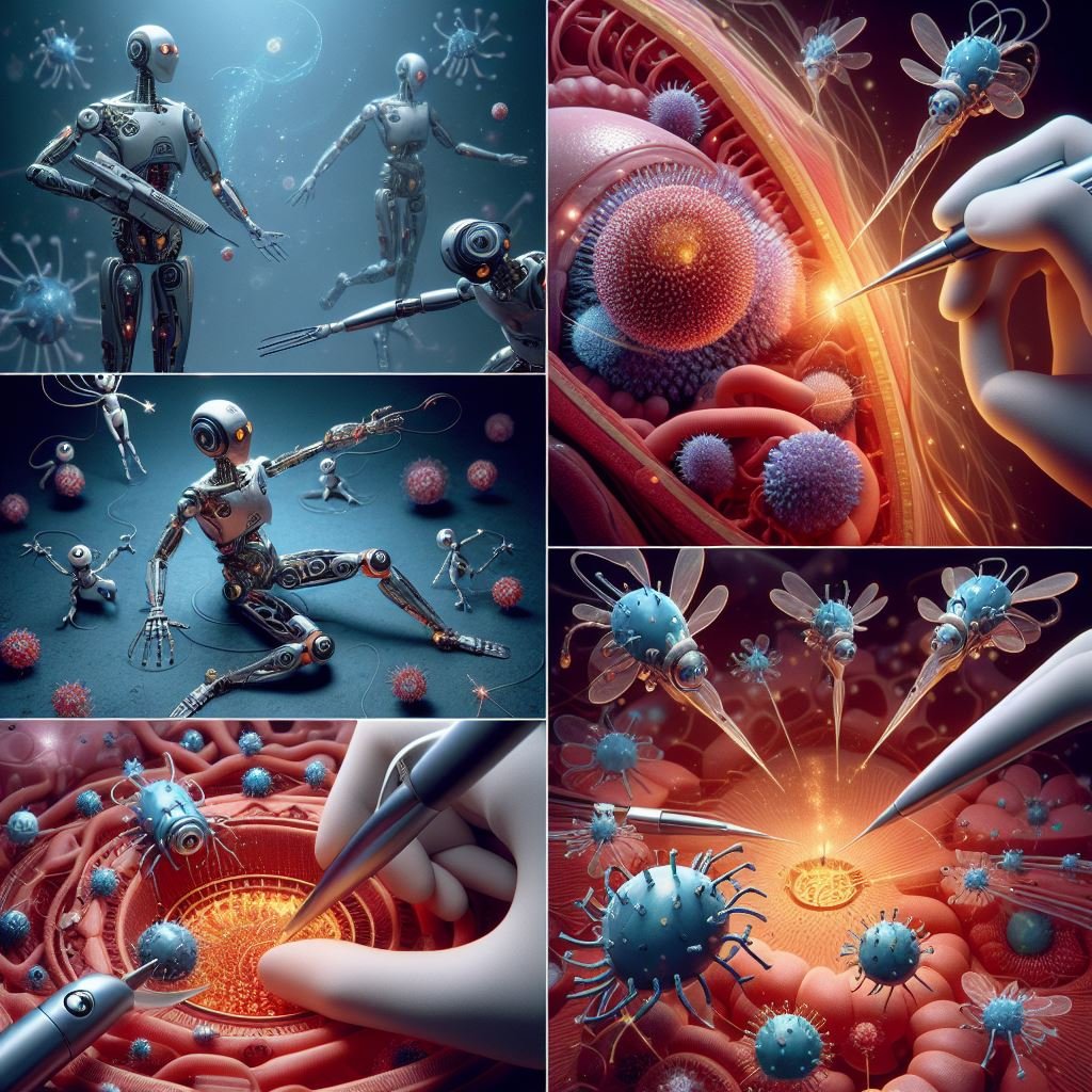 It turns out that biological robots repair neurons when they are free!